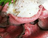 手軽♪ローストビーフ丼＊ステーキでも豪華作り方7写真