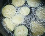 茄子のコンビーフポテトチーズ焼き作り方2写真