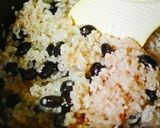 塩麹de黒豆の炊き込みご飯作り方4写真