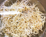 作り置き☆常備菜切干し大根と三葉の炒め煮作り方1写真