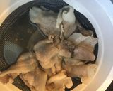 簡単な冷しゃぶサラダパスタ作り方5写真
