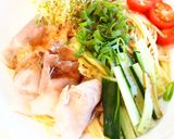 簡単な冷しゃぶサラダパスタ作り方6写真