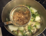 かつおだし香る かぶときのこの味噌汁。作り方11写真
