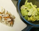 キャベツと竹輪の味噌マヨ和え作り方1写真