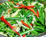 細切り野菜の花束しゃぶしゃぶ作り方2写真