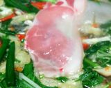 細切り野菜の花束しゃぶしゃぶ作り方4写真