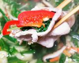 細切り野菜の花束しゃぶしゃぶ作り方5写真