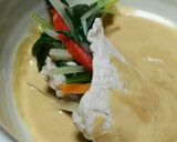 細切り野菜の花束しゃぶしゃぶ作り方6写真