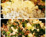 ＊舞茸と椎茸の炒り豆腐＊作り方3写真