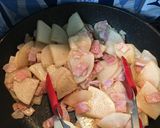 簡単☆彡大根ベーコンカレー炒め作り方4写真