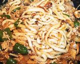 ＊焼きカレーうどん(*^^*)作り方5写真
