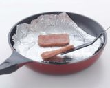 チーズとスパムのバレンタインおにぎり作り方1写真