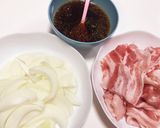 豚バラで簡単にお手軽♡ウチの生姜焼き♡作り方1写真