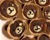 餃子の皮×チョコで簡単♡ベビーベアチョコ作り方22写真