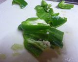 豚肉・タマネギ・ピーマンの甘酢炒め作り方1写真