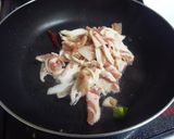 豚肉・タマネギ・ピーマンの甘酢炒め作り方3写真