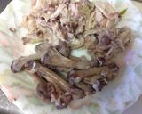 白菜大量消費！鶏手羽元で参鶏湯風スープ作り方3写真