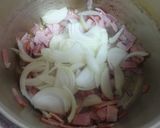 即席♪青梗菜＆ベーコンのクリームシチュー作り方3写真