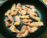 せせりとチンゲン菜の中華っぽい炒め物作り方4写真