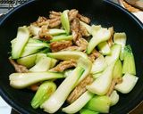 せせりとチンゲン菜の中華っぽい炒め物作り方6写真