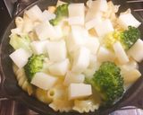 餅入り簡単マカロニグラタン作り方1写真
