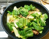 せせりとチンゲン菜の中華っぽい炒め物作り方7写真