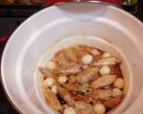 鶏手羽中とうずら卵の照り照り煮♡作り方3写真