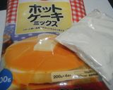 簡単!速!お餅でモチフワカリホットケーキ作り方1写真