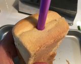 パウンド型チョコクリームシフォンンケーキ作り方17写真