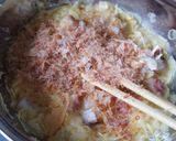 ダイエットにも☆長いも＆卵でお好み焼き風作り方5写真