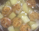 新じゃがと野菜たっぷりのつくねの煮物⭐︎作り方3写真