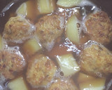 新じゃがと野菜たっぷりのつくねの煮物⭐︎作り方4写真