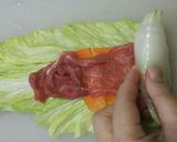 あっさり美味しい白菜と豚肉の年輪巻き作り方2写真