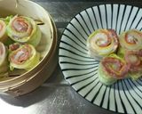あっさり美味しい白菜と豚肉の年輪巻き作り方4写真