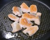 節約！銀鮭とブロッコリーの芯のサラダ作り方2写真
