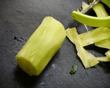節約！銀鮭とブロッコリーの芯のサラダ作り方3写真