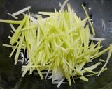 節約！銀鮭とブロッコリーの芯のサラダ作り方4写真