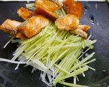 節約！銀鮭とブロッコリーの芯のサラダ作り方6写真