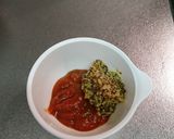 鶏のピザソース粒マ炒め作り方3写真