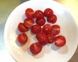 ミニトマト入り！きゅうりとワカメの酢の物作り方3写真