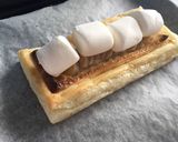 チョコバナナパイ♡こんがりマシュマロ作り方4写真