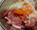 豚モモで柔らか仕上げのしょうが焼き作り方1写真