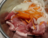 豚モモで柔らか仕上げのしょうが焼き作り方1写真