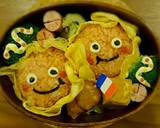 簡単キャラ弁♪オムライス♪サンサンサン♪作り方5写真