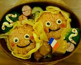 簡単キャラ弁♪オムライス♪サンサンサン♪作り方5写真