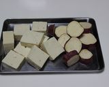 さつまいもと豆腐の揚げ出し作り方2写真
