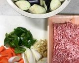 麻婆茄子春雨作り方1写真