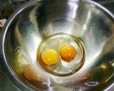 レンジで簡単！麺つゆ茶碗蒸し。作り方1写真