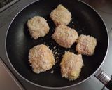ボリューム満点★ポークチーズ豆腐カツ作り方8写真