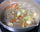 にんにく農家が作る★味噌風せんべい汁作り方5写真